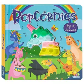Couverture du produit · livro pop it animado popcornios