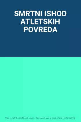 Couverture du produit · SMRTNI ISHOD ATLETSKIH POVREDA