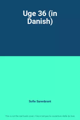 Couverture du produit · Uge 36 (in Danish)