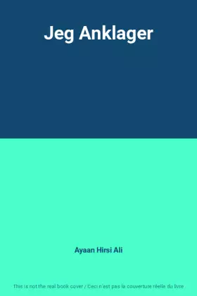Couverture du produit · Jeg Anklager