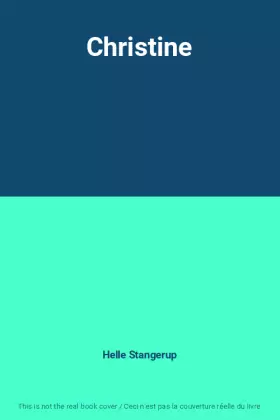 Couverture du produit · Christine