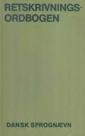 Couverture du produit · Retskrivningsordbogen (Danish Edition)