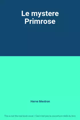 Couverture du produit · Le mystere Primrose
