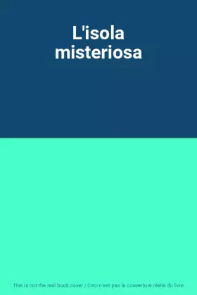 Couverture du produit · L'isola misteriosa