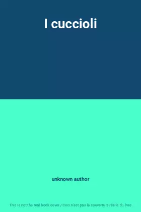 Couverture du produit · I cuccioli