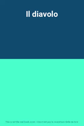 Couverture du produit · Il diavolo