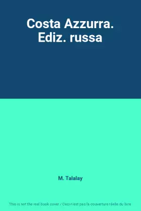 Couverture du produit · Costa Azzurra. Ediz. russa
