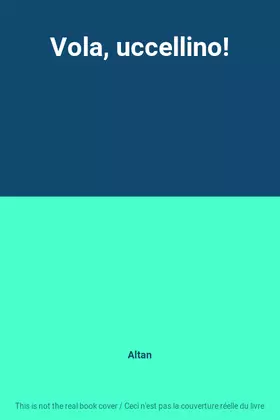 Couverture du produit · Vola, uccellino!