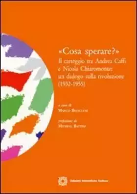 Couverture du produit · Cosa Sperare