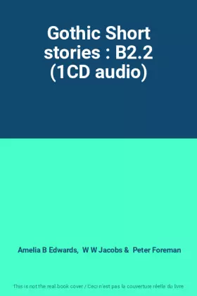 Couverture du produit · Gothic Short stories : B2.2 (1CD audio)