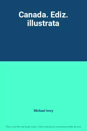 Couverture du produit · Canada. Ediz. illustrata