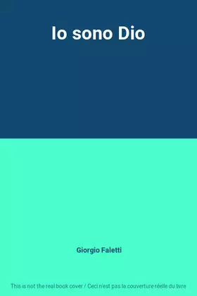Couverture du produit · Io sono Dio
