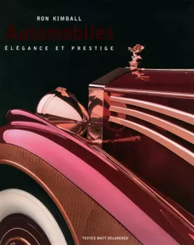Couverture du produit · Automobiles: Elégance et prestige