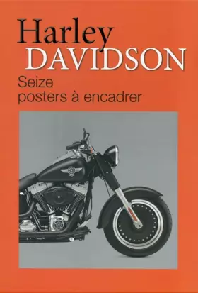 Couverture du produit · Harley Davidson: Seize posters à encadrer