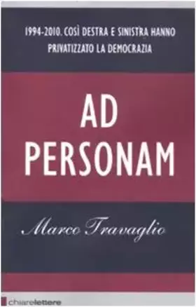 Couverture du produit · Ad personam