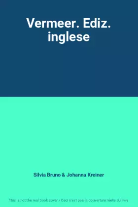 Couverture du produit · Vermeer. Ediz. inglese