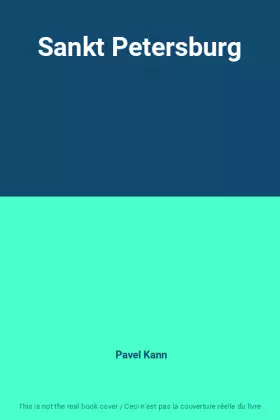 Couverture du produit · Sankt Petersburg