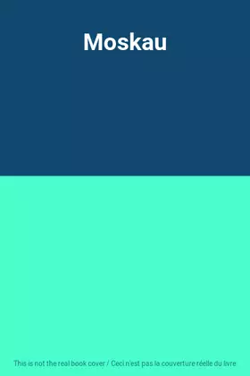 Couverture du produit · Moskau