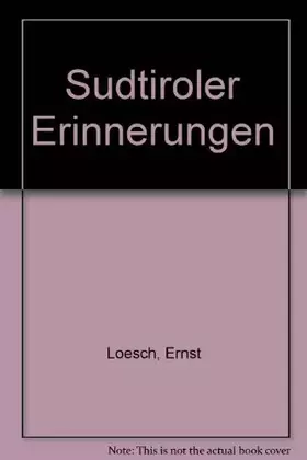 Couverture du produit · Sudtiroler Erinnerungen