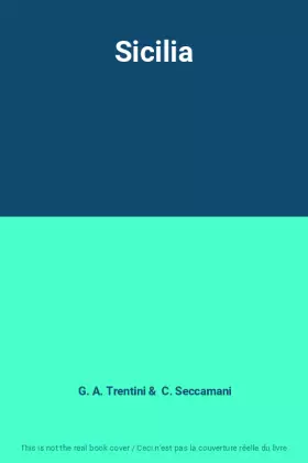 Couverture du produit · Sicilia