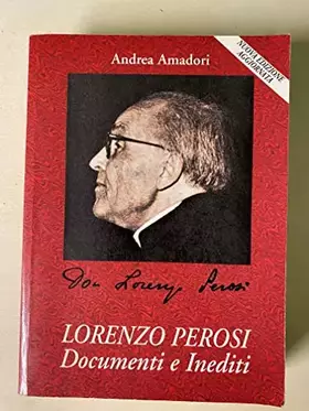 Couverture du produit · Lorenzo Perosi. Documenti e inediti