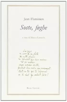 Couverture du produit · Soste, fughe