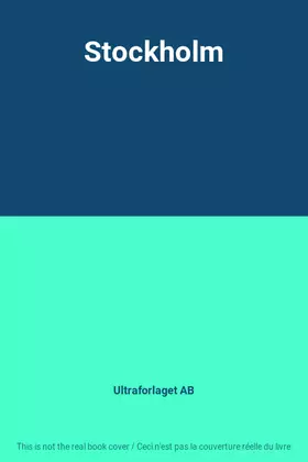 Couverture du produit · Stockholm