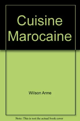 Couverture du produit · Cuisine marocaine