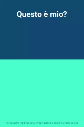 Couverture du produit · Questo è mio?