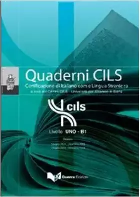 Couverture du produit · Quaderni Cils: Livello UNO-B1