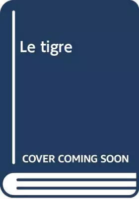 Couverture du produit · Tigre