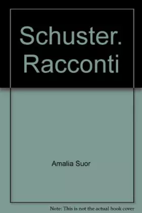 Couverture du produit · Schuster. Racconti