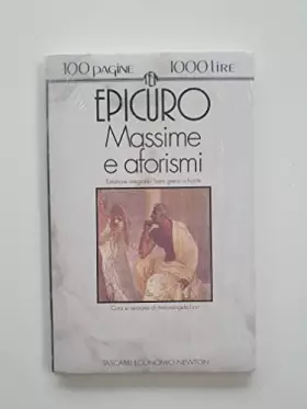 Couverture du produit · Massime e aforismi. Testo greco a fronte