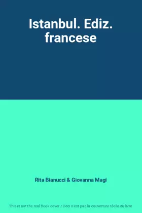 Couverture du produit · Istanbul. Ediz. francese