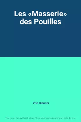 Couverture du produit · Les «Masserie» des Pouilles