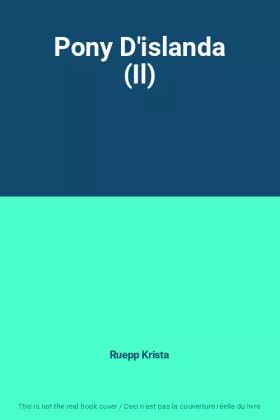 Couverture du produit · Pony D'islanda (Il)