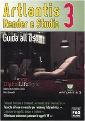 Couverture du produit · Artlantis. Render e studio 3. Guida all'uso