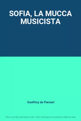 Couverture du produit · SOFIA, LA MUCCA MUSICISTA