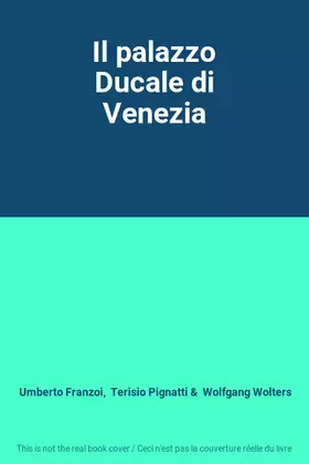 Couverture du produit · Il palazzo Ducale di Venezia