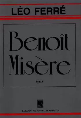 Couverture du produit · Benoît misère