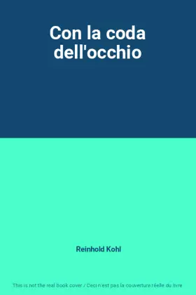 Couverture du produit · Con la coda dell'occhio