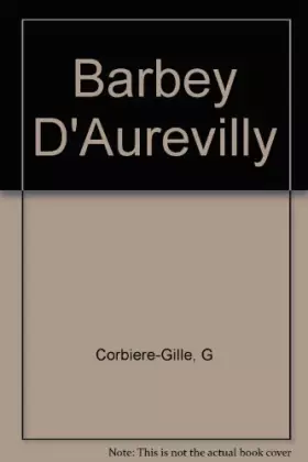 Couverture du produit · Barbey d'Aurevilly