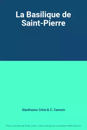 Couverture du produit · La Basilique de Saint-Pierre