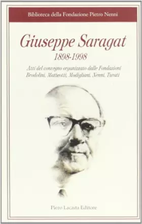 Couverture du produit · Giuseppe Saragat
