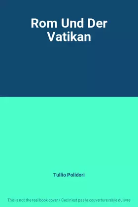 Couverture du produit · Rom Und Der Vatikan