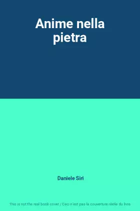 Couverture du produit · Anime nella pietra