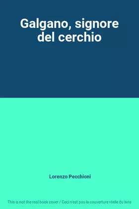 Couverture du produit · Galgano, signore del cerchio
