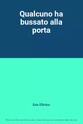 Couverture du produit · Qualcuno ha bussato alla porta