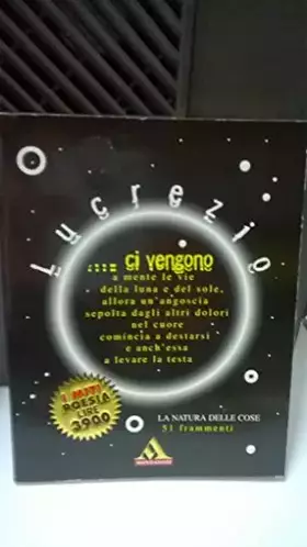Couverture du produit · La natura delle cose