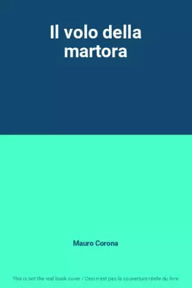 Couverture du produit · Il volo della martora